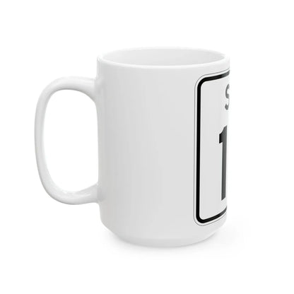 SC-13 (South Carolina) (Road Sign) White Coffee Mug - Go Mug Yourself