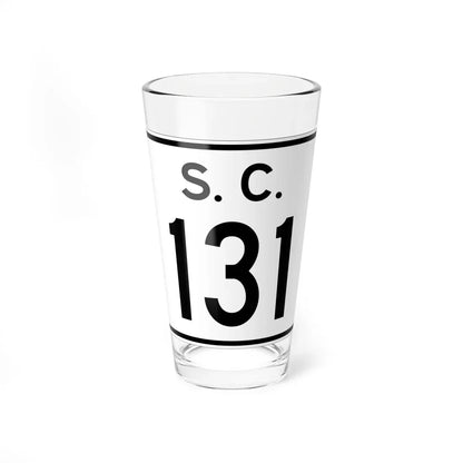 SC-131 (South Carolina) (Road Sign) Pint Glass 16oz 16oz - Go Mug Yourself