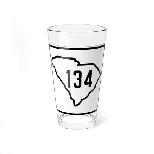 SC-134 1926 (South Carolina) (Road Sign) Pint Glass 16oz 16oz - Go Mug Yourself