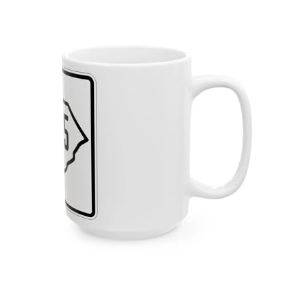SC-135 1926 (South Carolina) (Road Sign) White Coffee Mug - Go Mug Yourself