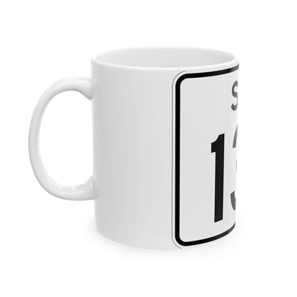 SC-139 (South Carolina) (Road Sign) White Coffee Mug - Go Mug Yourself