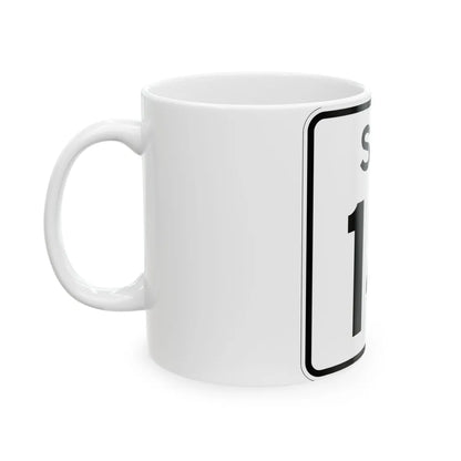 SC-14 (South Carolina) (Road Sign) White Coffee Mug - Go Mug Yourself