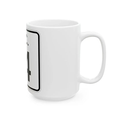 SC-14 (South Carolina) (Road Sign) White Coffee Mug - Go Mug Yourself