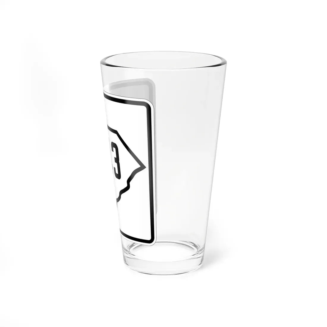 SC-143 1926 (South Carolina) (Road Sign) Pint Glass 16oz - Go Mug Yourself