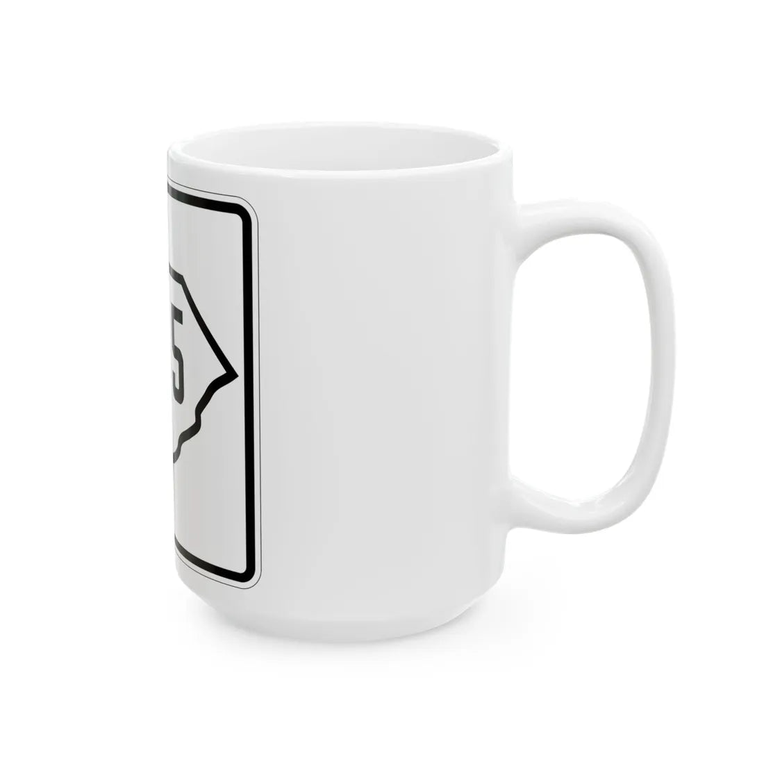 SC-145 1926 (South Carolina) (Road Sign) White Coffee Mug - Go Mug Yourself