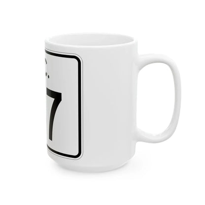SC-147 (South Carolina) (Road Sign) White Coffee Mug - Go Mug Yourself