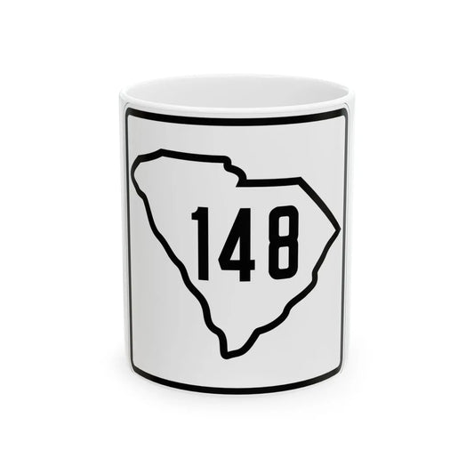 SC-148 1926 (South Carolina) (Road Sign) White Coffee Mug 11oz - Go Mug Yourself