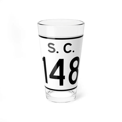 SC-148 (South Carolina) (Road Sign) Pint Glass 16oz 16oz - Go Mug Yourself