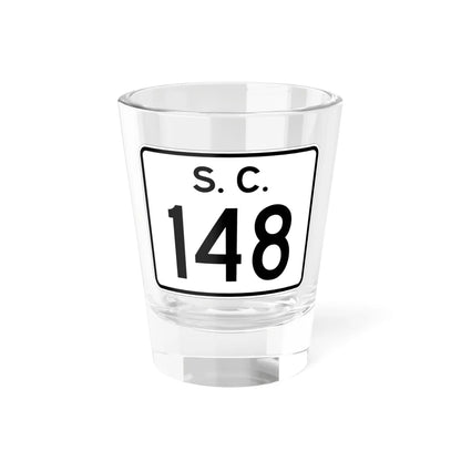 SC-148 (South Carolina) (Road Sign) Shot Glass 1.5oz 1.5oz - Go Mug Yourself