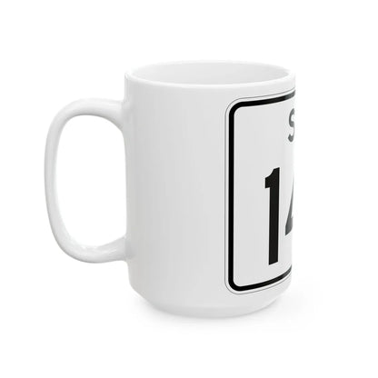 SC-149 (South Carolina) (Road Sign) White Coffee Mug - Go Mug Yourself