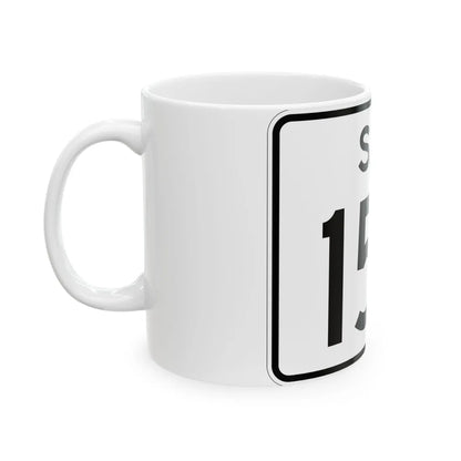 SC-150 (South Carolina) (Road Sign) White Coffee Mug - Go Mug Yourself