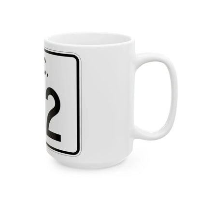 SC-152 (South Carolina) (Road Sign) White Coffee Mug - Go Mug Yourself