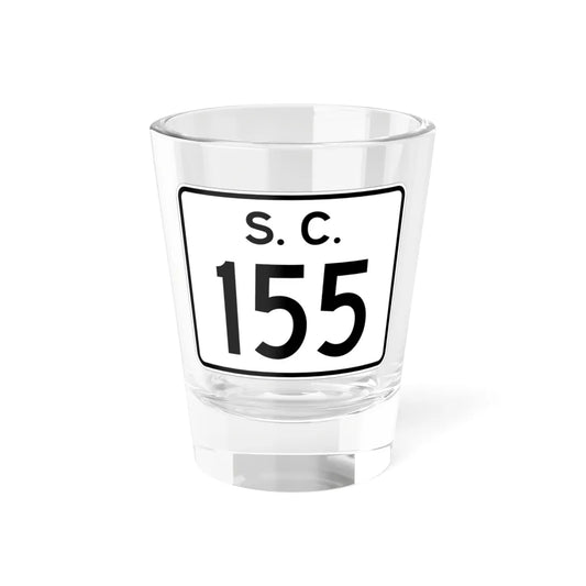 SC-155 (South Carolina) (Road Sign) Shot Glass 1.5oz 1.5oz - Go Mug Yourself