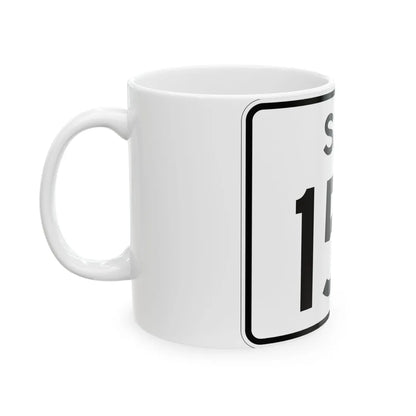 SC-155 (South Carolina) (Road Sign) White Coffee Mug - Go Mug Yourself