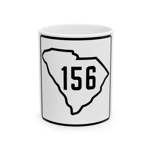 SC-156 1926 (South Carolina) (Road Sign) White Coffee Mug 11oz - Go Mug Yourself