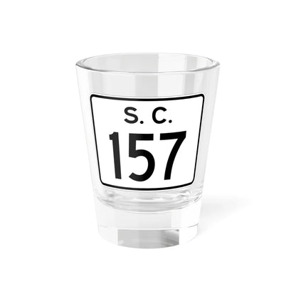 SC-157 (South Carolina) (Road Sign) Shot Glass 1.5oz 1.5oz - Go Mug Yourself