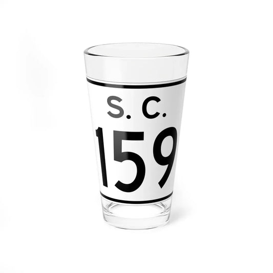 SC-159 (South Carolina) (Road Sign) Pint Glass 16oz 16oz - Go Mug Yourself