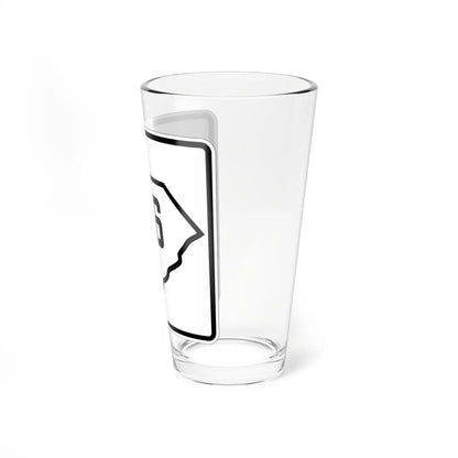 SC-16 1926 (South Carolina) (Road Sign) Pint Glass 16oz - Go Mug Yourself
