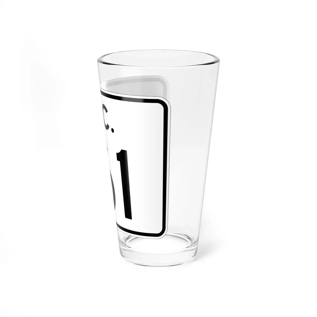 SC-161 (South Carolina) (Road Sign) Pint Glass 16oz - Go Mug Yourself