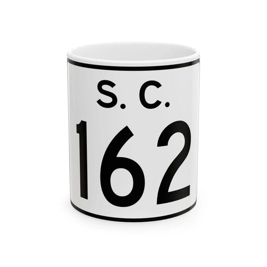 SC-162 (South Carolina) (Road Sign) White Coffee Mug 11oz - Go Mug Yourself