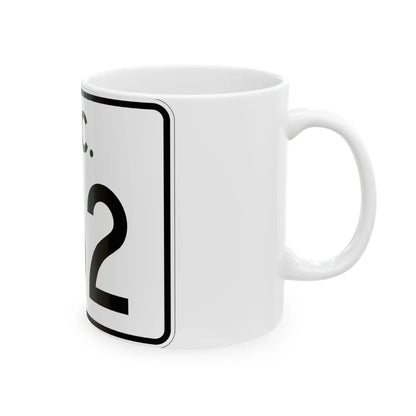 SC-162 (South Carolina) (Road Sign) White Coffee Mug - Go Mug Yourself