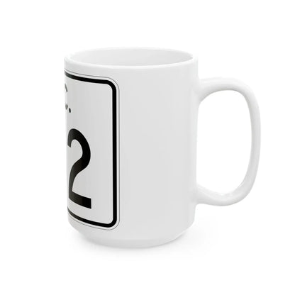SC-162 (South Carolina) (Road Sign) White Coffee Mug - Go Mug Yourself