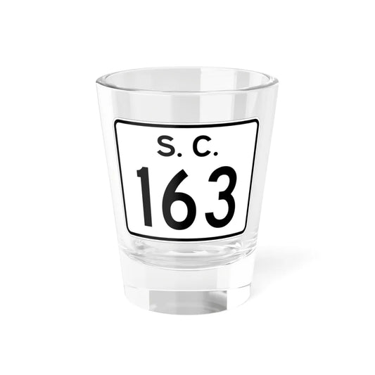 SC-163 (South Carolina) (Road Sign) Shot Glass 1.5oz 1.5oz - Go Mug Yourself