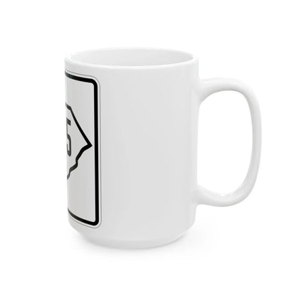 SC-165 1926 (South Carolina) (Road Sign) White Coffee Mug - Go Mug Yourself