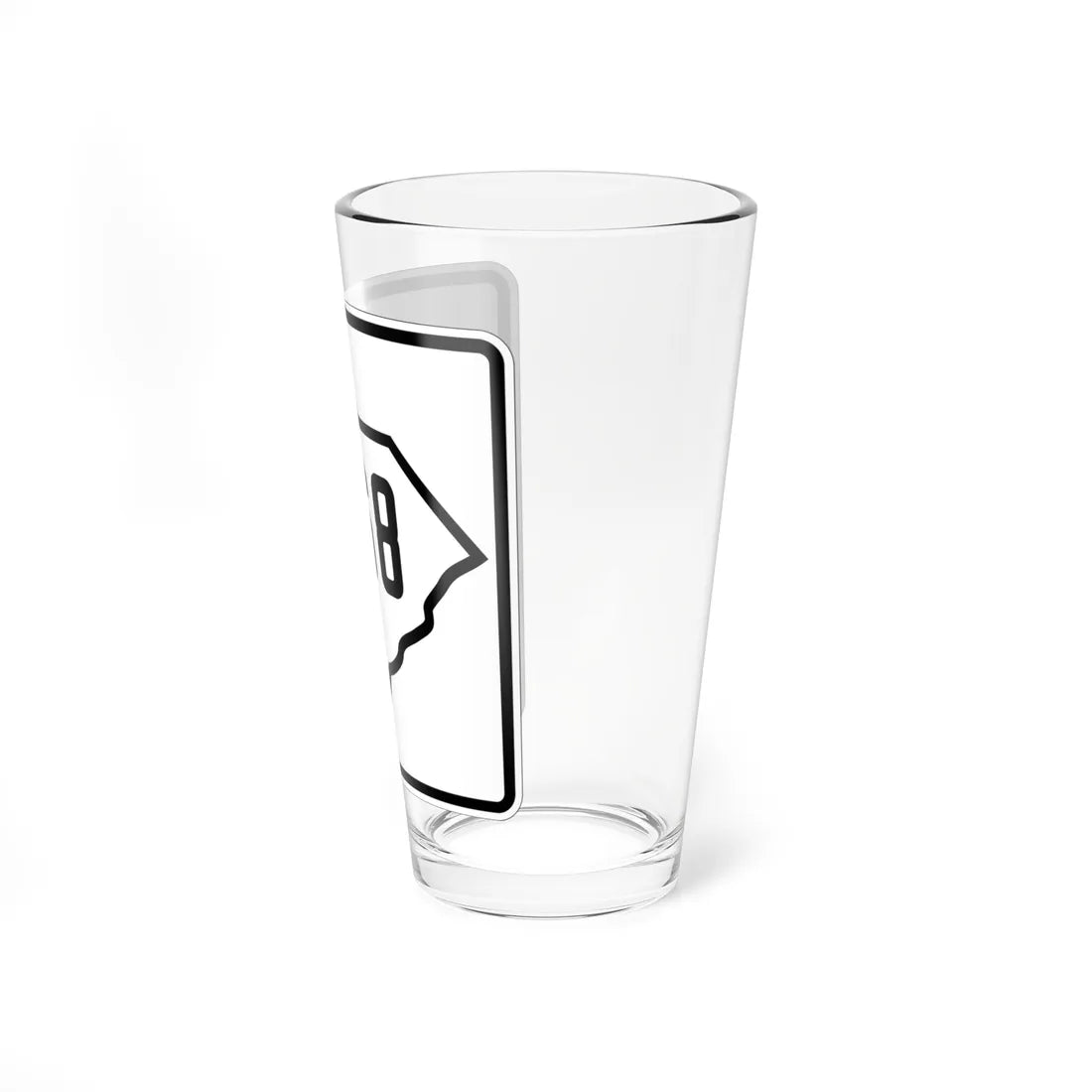 SC-168 1926 (South Carolina) (Road Sign) Pint Glass 16oz - Go Mug Yourself
