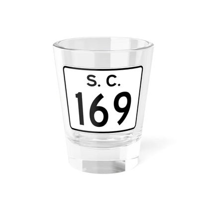 SC-169 (South Carolina) (Road Sign) Shot Glass 1.5oz 1.5oz - Go Mug Yourself