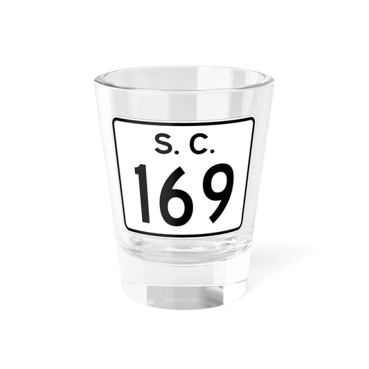 SC-169 (South Carolina) (Road Sign) Shot Glass 1.5oz 1.5oz - Go Mug Yourself