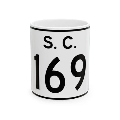 SC-169 (South Carolina) (Road Sign) White Coffee Mug 11oz - Go Mug Yourself