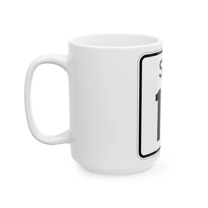 SC-17 (South Carolina) (Road Sign) White Coffee Mug - Go Mug Yourself