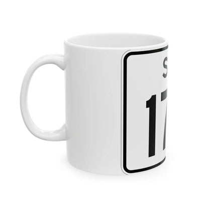 SC-170 (South Carolina) (Road Sign) White Coffee Mug - Go Mug Yourself