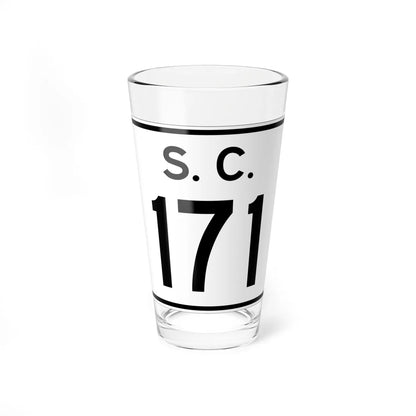 SC-171 (South Carolina) (Road Sign) Pint Glass 16oz 16oz - Go Mug Yourself