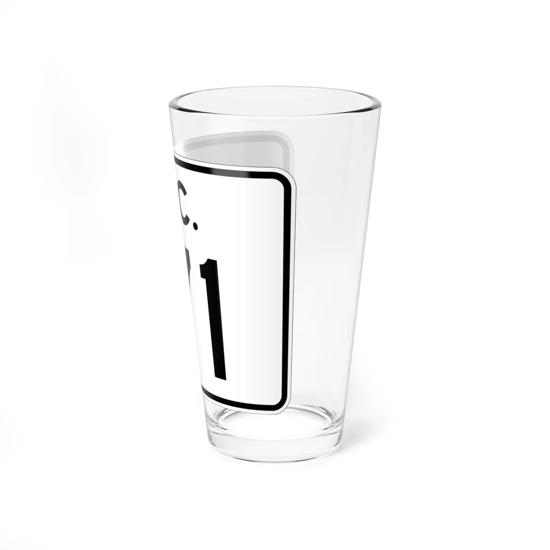 SC-171 (South Carolina) (Road Sign) Pint Glass 16oz - Go Mug Yourself