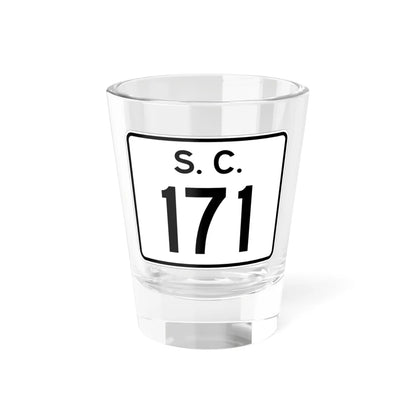 SC-171 (South Carolina) (Road Sign) Shot Glass 1.5oz 1.5oz - Go Mug Yourself