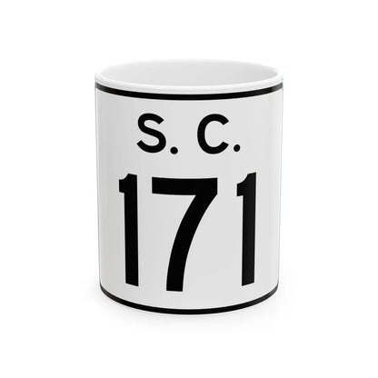 SC-171 (South Carolina) (Road Sign) White Coffee Mug 11oz - Go Mug Yourself