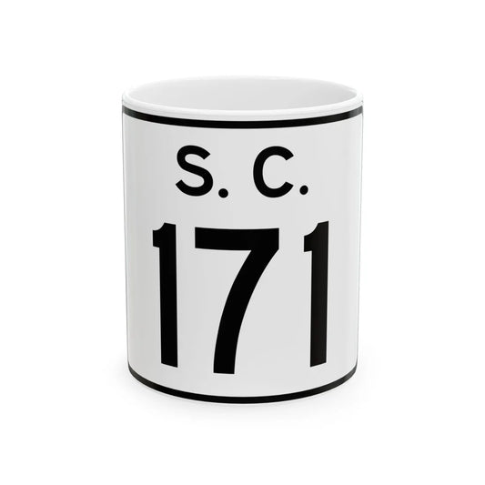 SC-171 (South Carolina) (Road Sign) White Coffee Mug 11oz - Go Mug Yourself