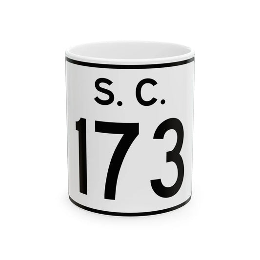 SC-173 (South Carolina) (Road Sign) White Coffee Mug 11oz - Go Mug Yourself