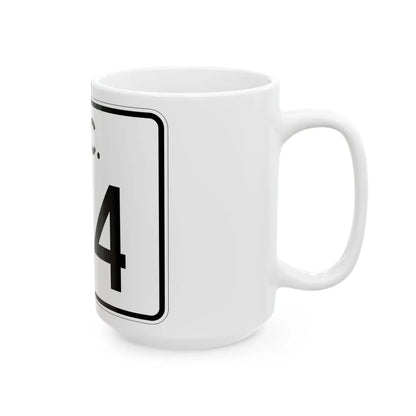 SC-174 (South Carolina) (Road Sign) White Coffee Mug - Go Mug Yourself