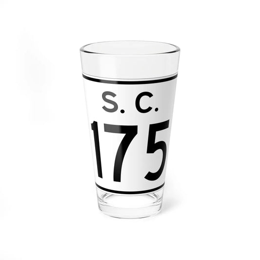 SC-175 (South Carolina) (Road Sign) Pint Glass 16oz 16oz - Go Mug Yourself