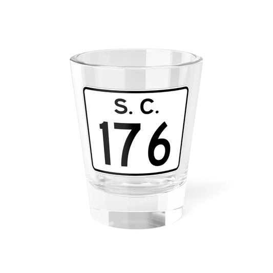 SC-176 (South Carolina) (Road Sign) Shot Glass 1.5oz 1.5oz - Go Mug Yourself