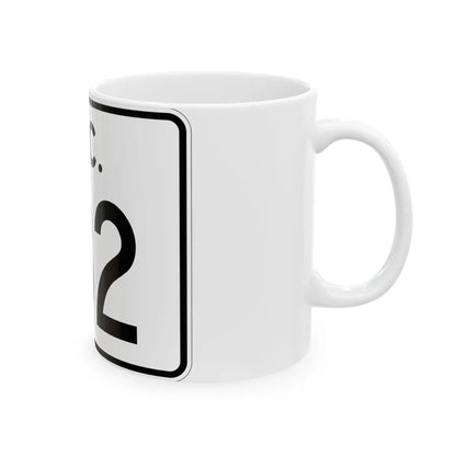 SC-182 (South Carolina) (Road Sign) White Coffee Mug - Go Mug Yourself