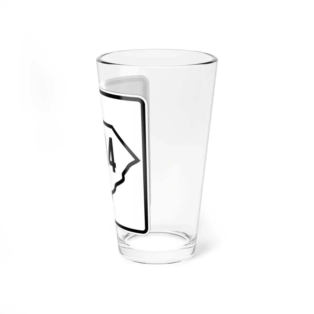SC-184 1926 (South Carolina) (Road Sign) Pint Glass 16oz - Go Mug Yourself