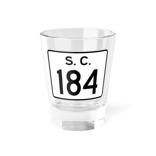 SC-184 (South Carolina) (Road Sign) Shot Glass 1.5oz 1.5oz - Go Mug Yourself