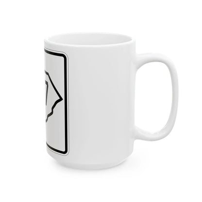 SC-187 1926 (South Carolina) (Road Sign) White Coffee Mug - Go Mug Yourself