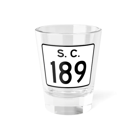 SC-189 (South Carolina) (Road Sign) Shot Glass 1.5oz 1.5oz - Go Mug Yourself