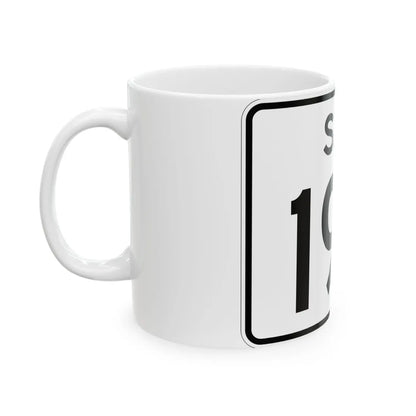 SC-190 (South Carolina) (Road Sign) White Coffee Mug - Go Mug Yourself