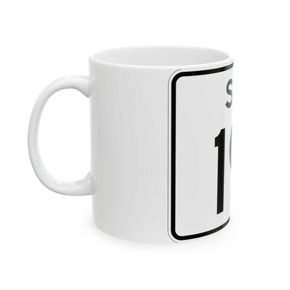 SC-191 (South Carolina) (Road Sign) White Coffee Mug - Go Mug Yourself